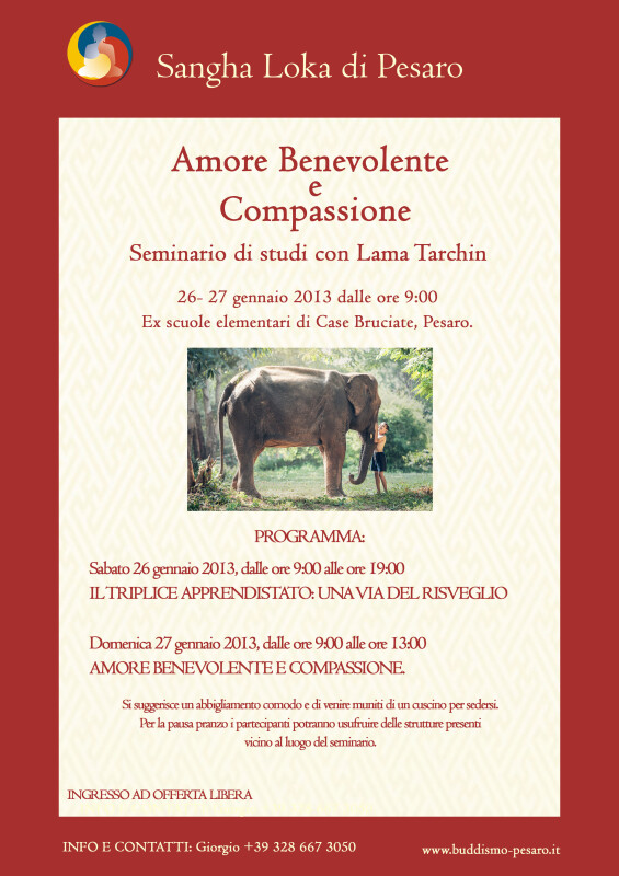 Amore benevolente tarchin 26 gennaio 2013