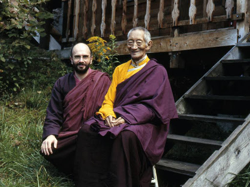 Kalu Rinpoche e Denys Rinpoche